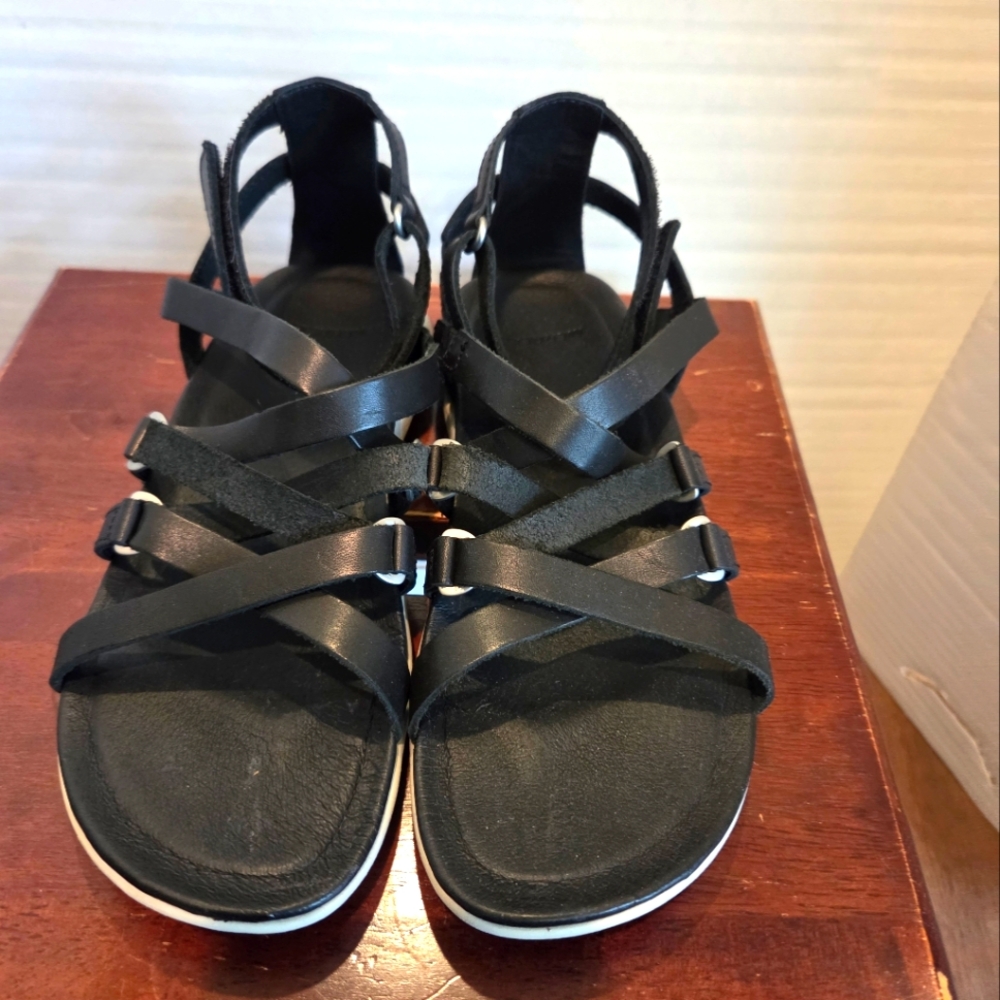 Black Strappy Merrill Sandals